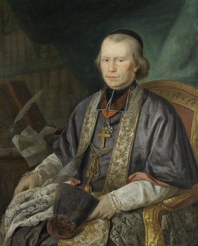 Portrait of a Cleric by Italian School